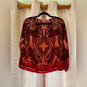 NY&Co. Boho Paisly Top